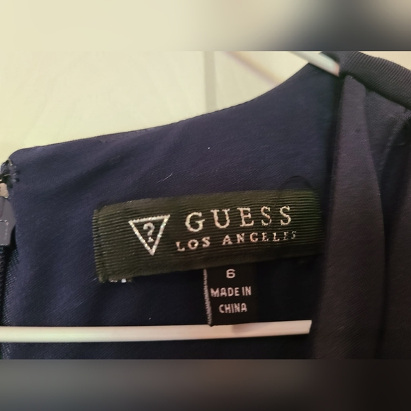 NWOT Guess Bodycon Navy Blue Dress 💙🌴 - Picture 3 of 7